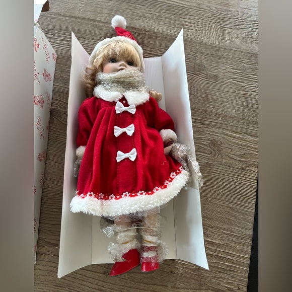 18” porcelain doll - new in box - Picture 1 of 3